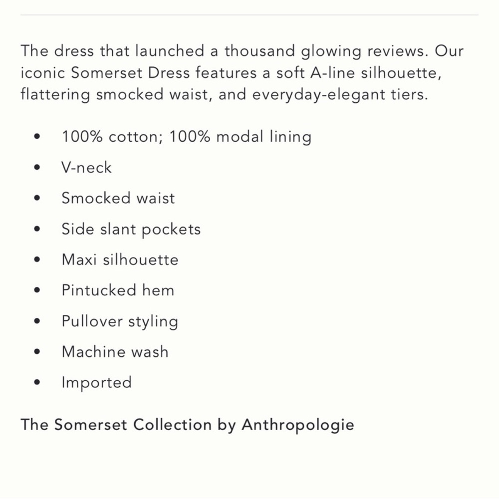 Anthropologie The Somerset Maxi Dress : eyelet edition - Picture 7 of 7